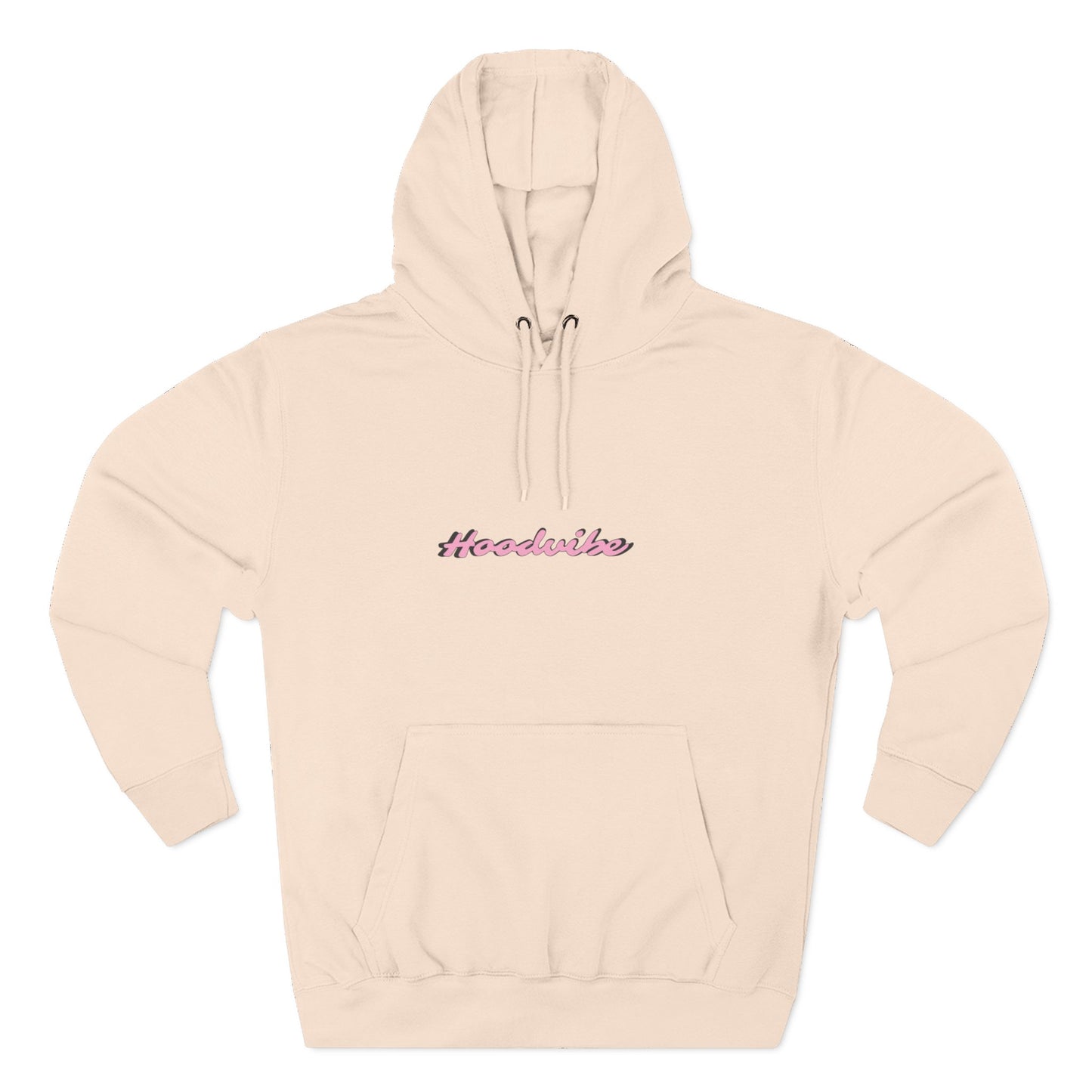 Three-Panel Fleece Hoodie