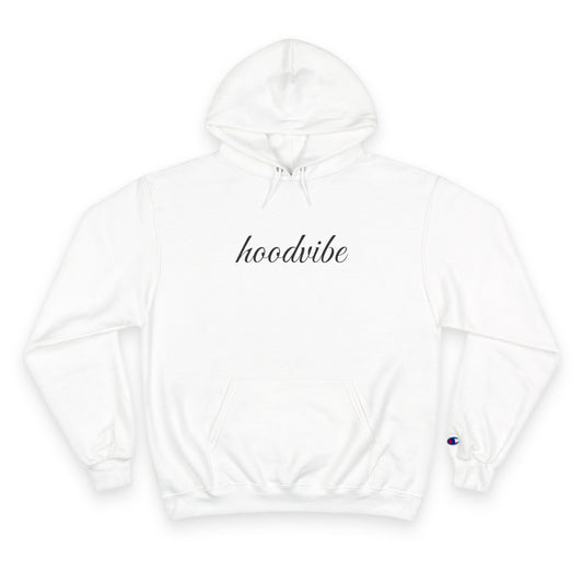Champion Hoodie with 'Hoodvibe 8' Design - Perfect for Casual Style