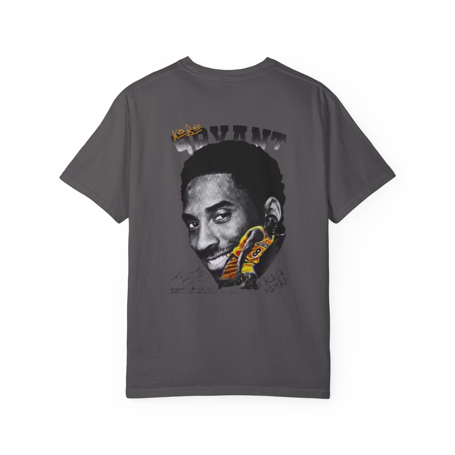Kobe Bryant Tribute T-Shirt – Unisex Garment-Dyed Tee for Sports Fans