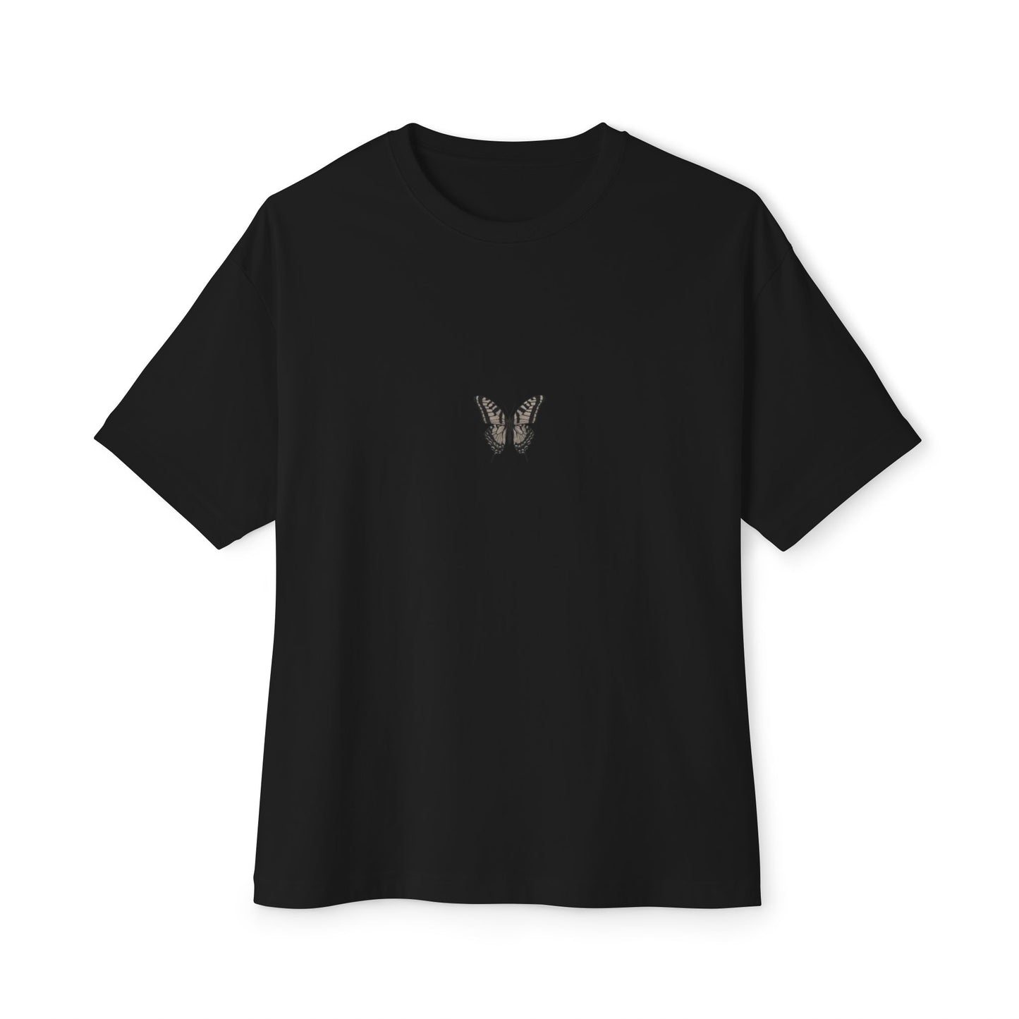 Oversized Butterfly Tee - Unisex Boxy Shirt with Hoodvibe Design