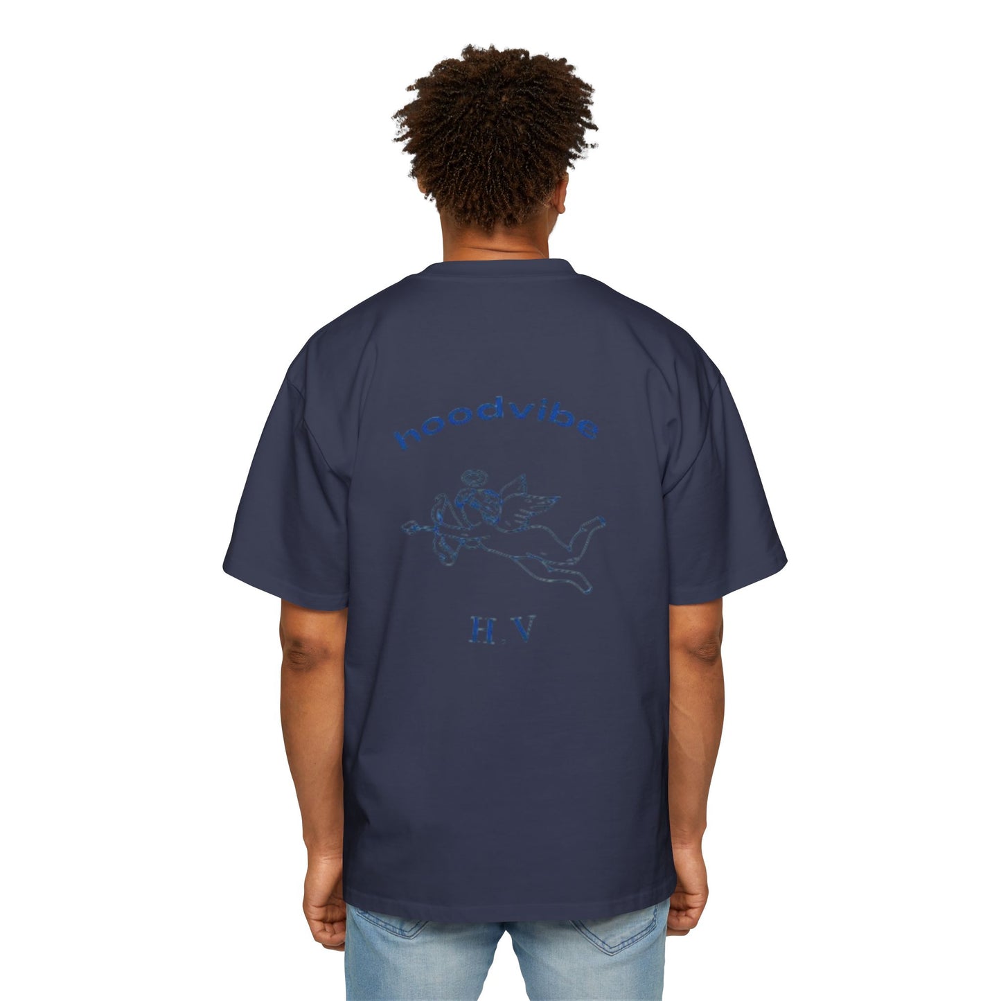 Men's Heavy Oversized Tee - Relaxed Fit Graphic T-Shirt for Casual Days, Unisex Everyday Wear, Streetwear Fashion, Cool Gift Idea