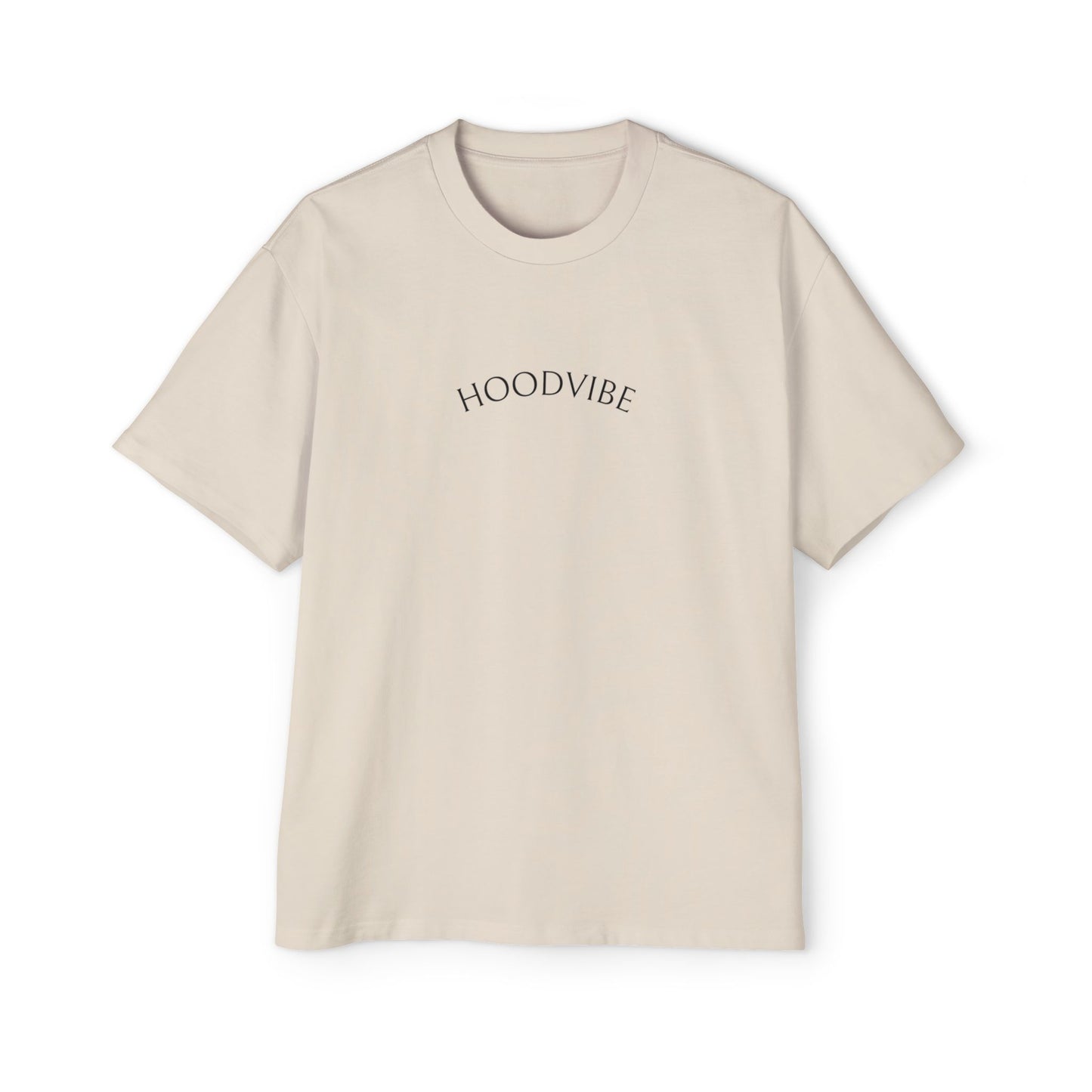 Hoodvibe Men's Heavy Oversized Tee - Inspirational Statement Shirt
