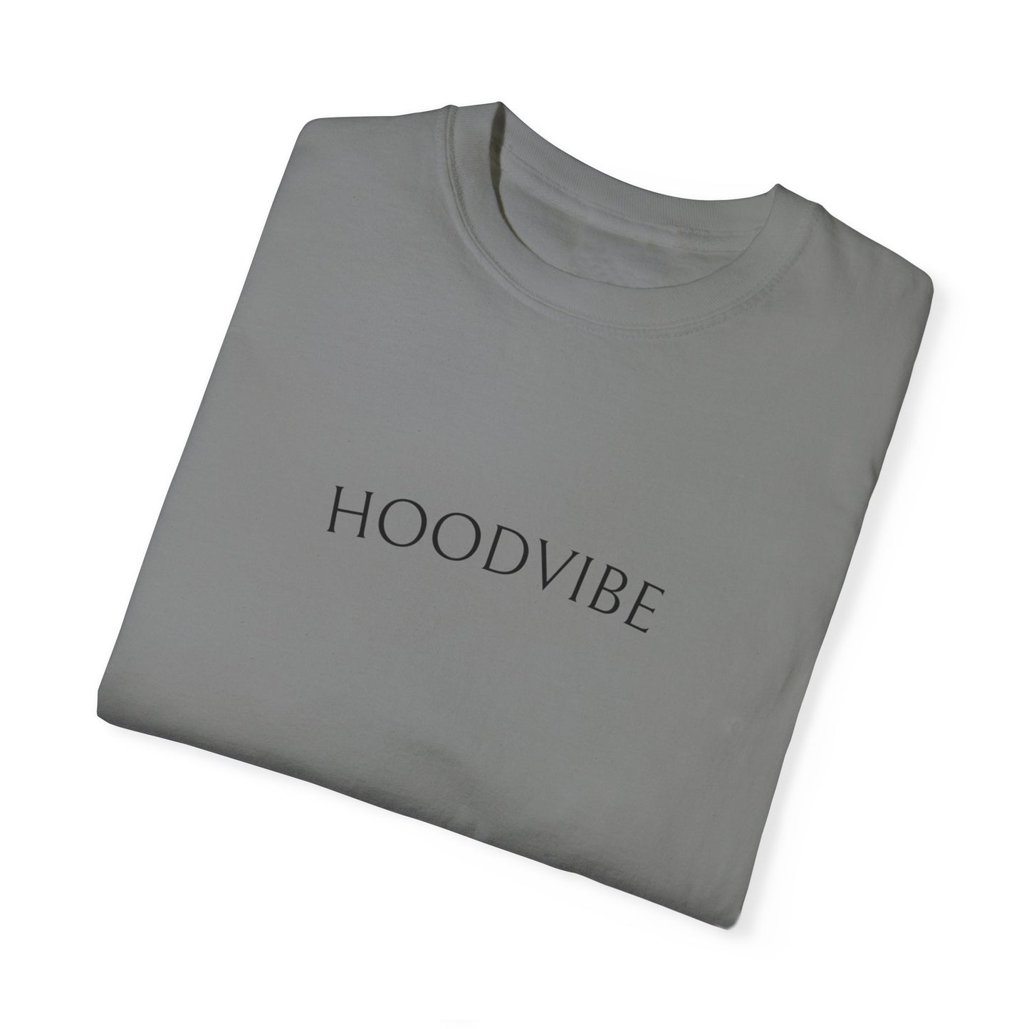 Hoodvibe Unisex Garment-Dyed T-Shirt - Beach Sunset Graphic Tee