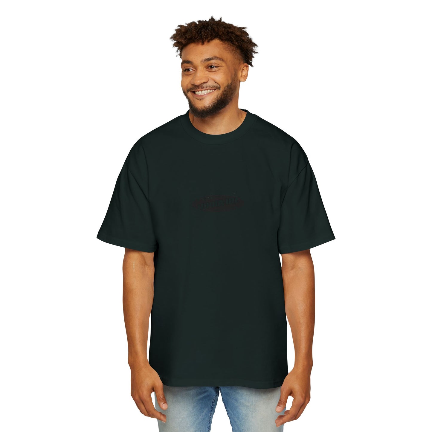 Men's Heavy Oversized Tee - Hoodvibe Graphic Tee for Casual Style