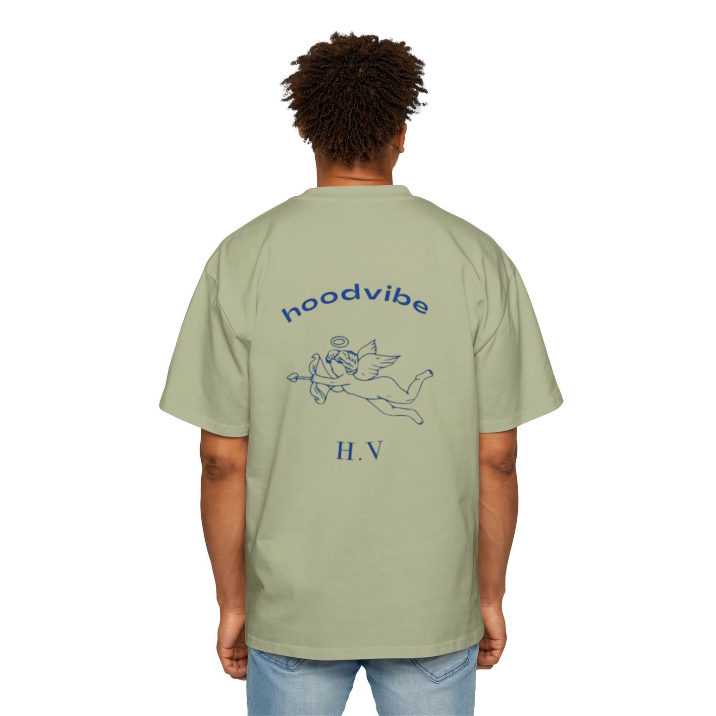 Men's Heavy Oversized Tee - Relaxed Fit Graphic T-Shirt for Casual Days, Unisex Everyday Wear, Streetwear Fashion, Cool Gift Idea