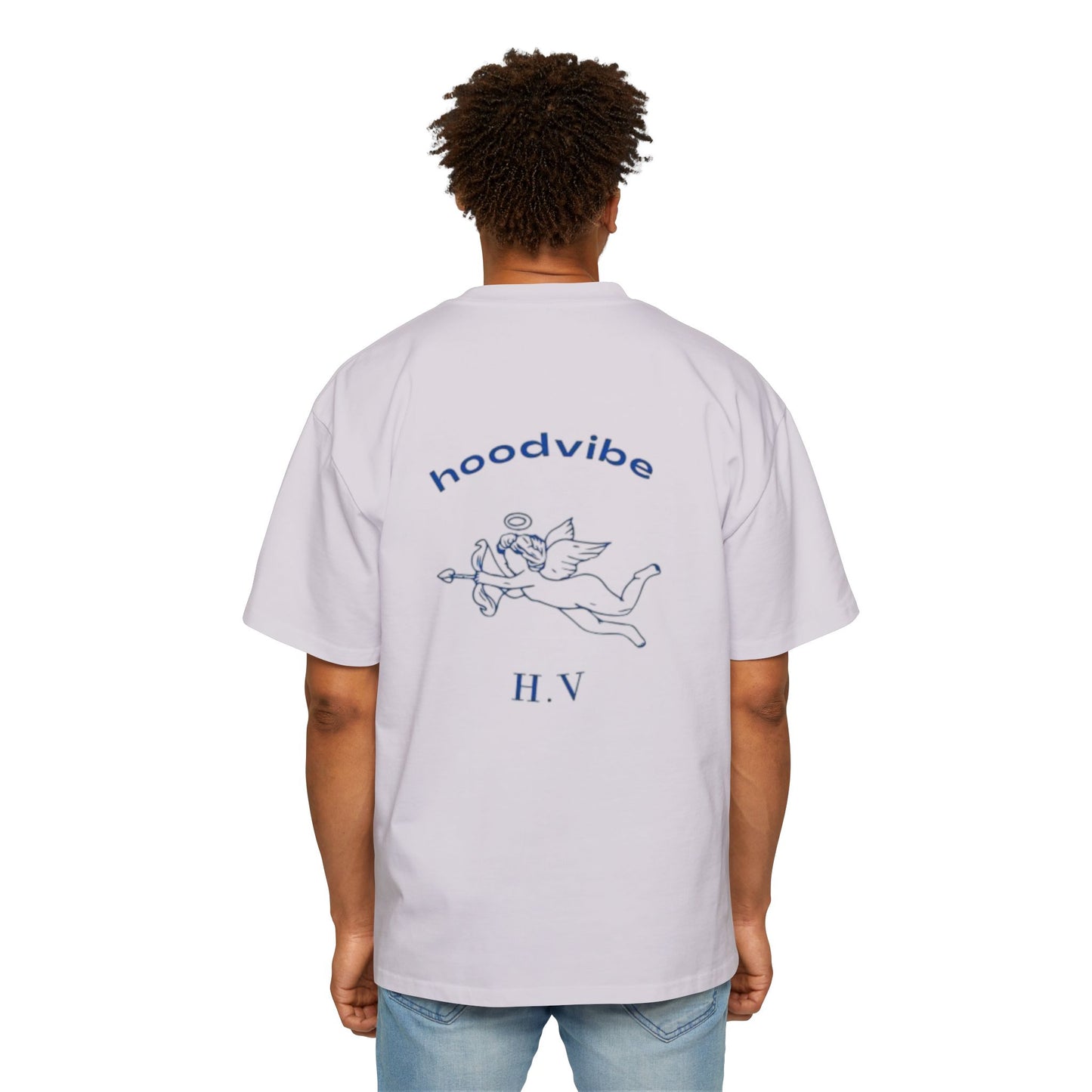 Men's Heavy Oversized Tee - Relaxed Fit Graphic T-Shirt for Casual Days, Unisex Everyday Wear, Streetwear Fashion, Cool Gift Idea