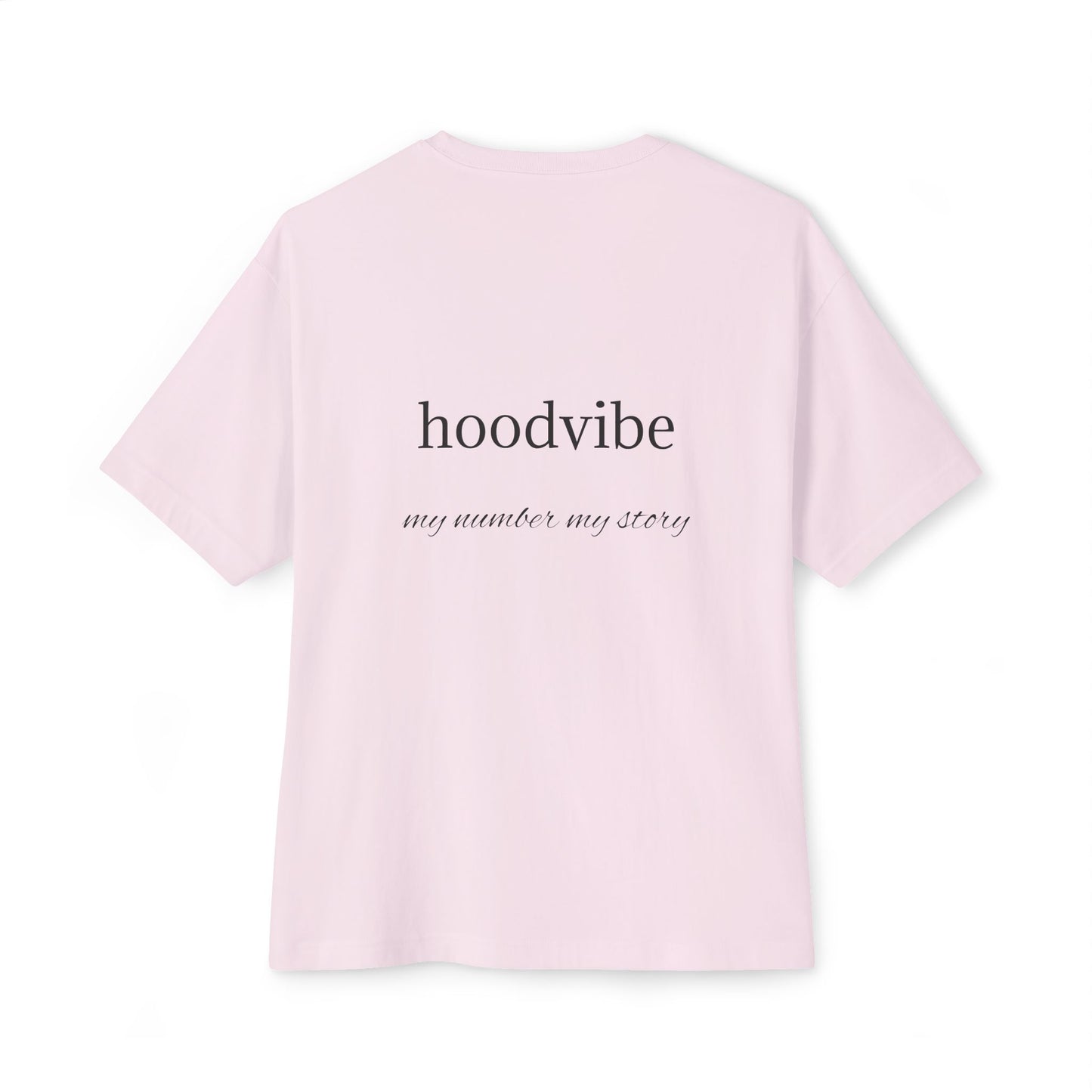 Unisex Oversized Boxy Tee - Hood Vibe Graphic Tee for Casual Comfort