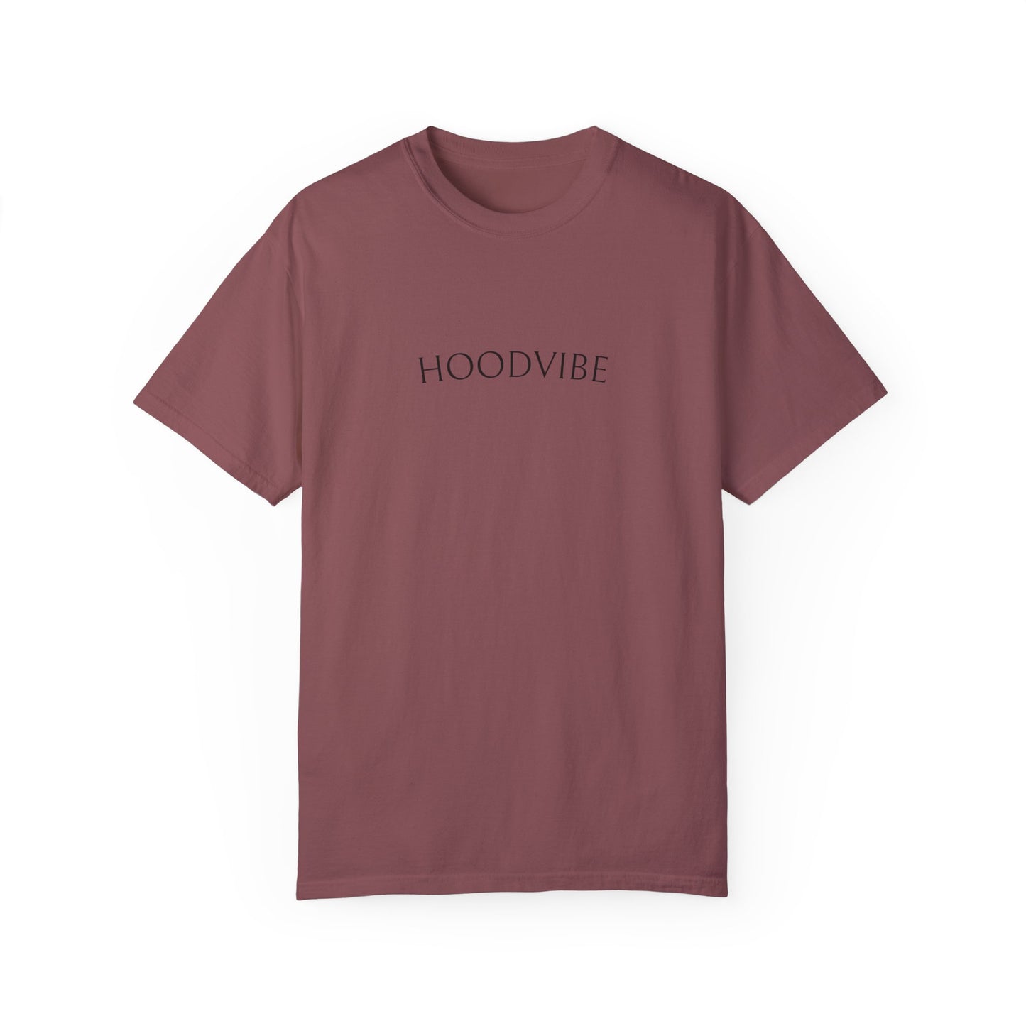 Hoodvibe Unisex Garment-Dyed T-Shirt - Beach Sunset Graphic Tee