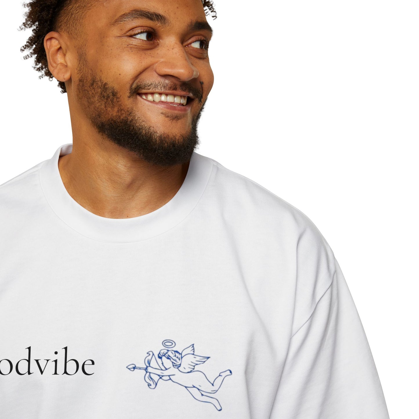 Men's Heavy Oversized Tee - Relaxed Fit Graphic T-Shirt for Casual Days, Unisex Everyday Wear, Streetwear Fashion, Cool Gift Idea