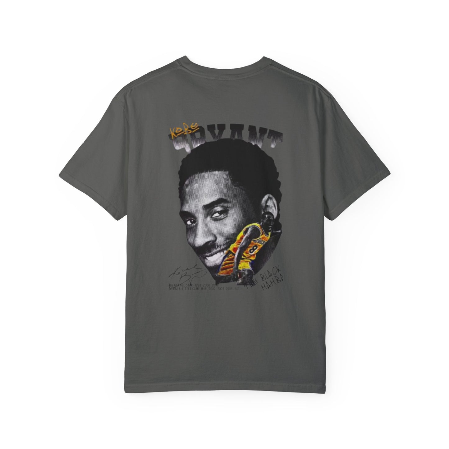 Kobe Bryant Tribute T-Shirt – Unisex Garment-Dyed Tee for Sports Fans