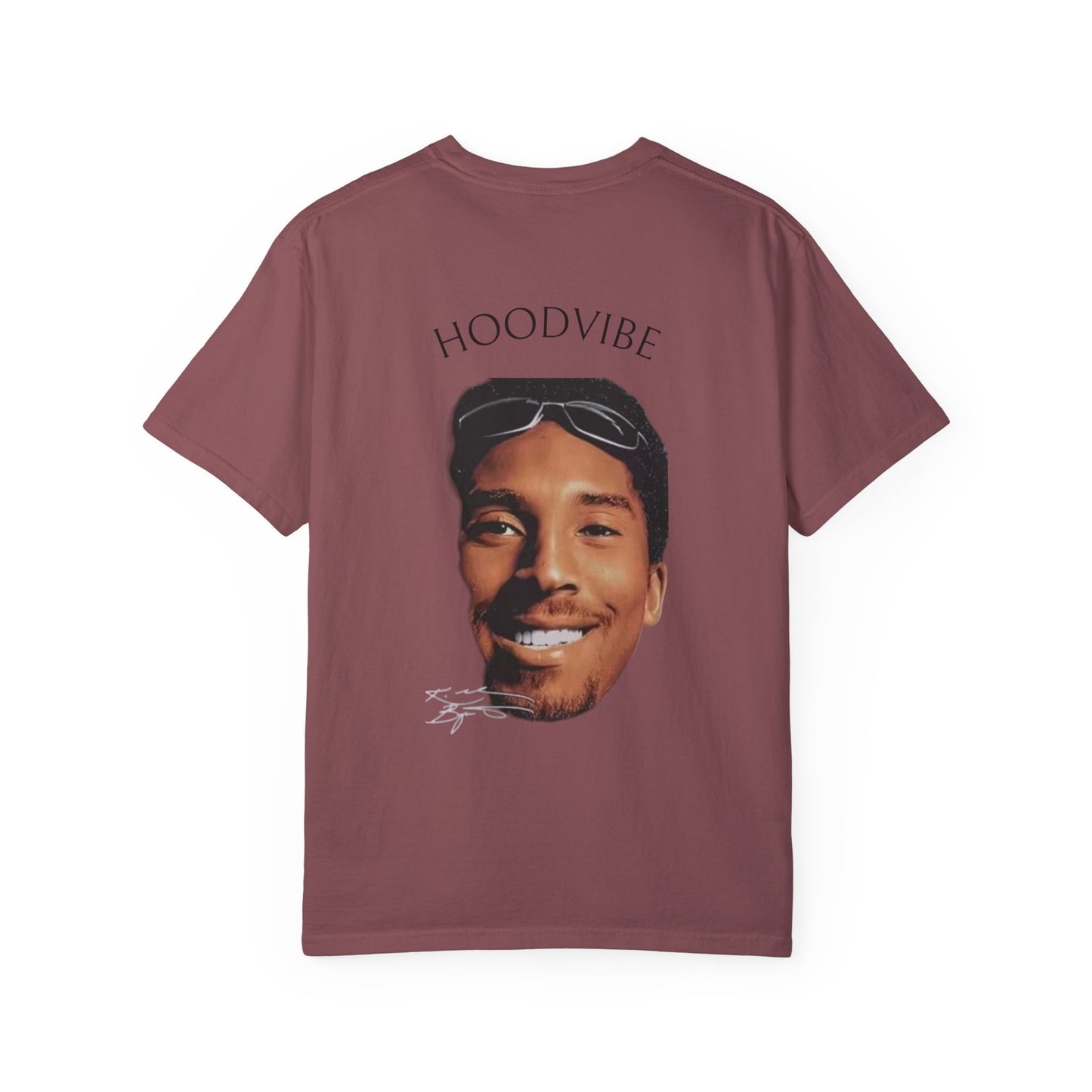 Unisex Garment-Dyed T-shirt: 'The World Is Yours' Design with Iconic Graphic