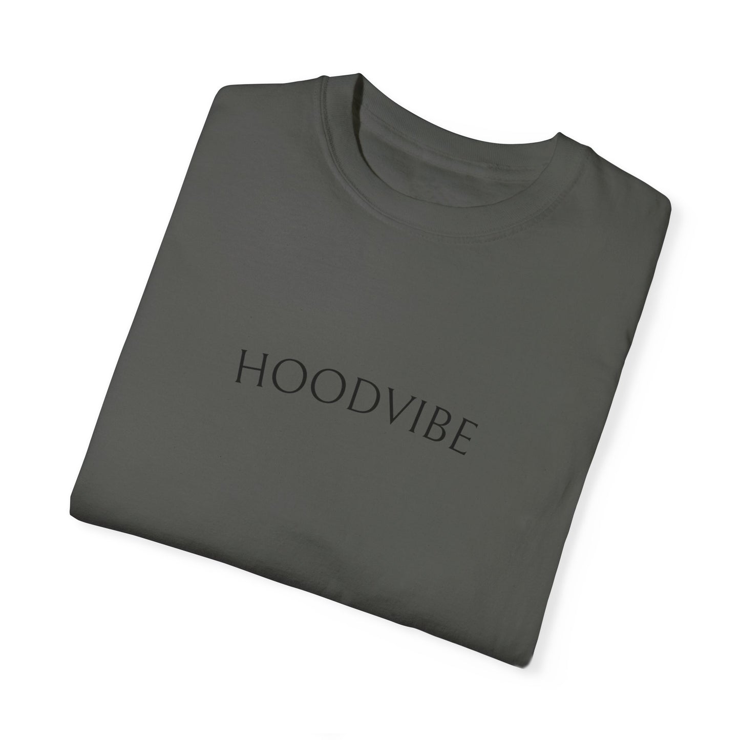 Hoodvibe Unisex Garment-Dyed T-Shirt - Beach Sunset Graphic Tee
