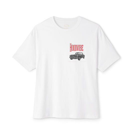 Relaxed Vintage Car Tee, Unisex Boxy T-Shirt, Casual Streetwear, Gift for Car Lovers, Summer Essential, Retro Vibe Clothing