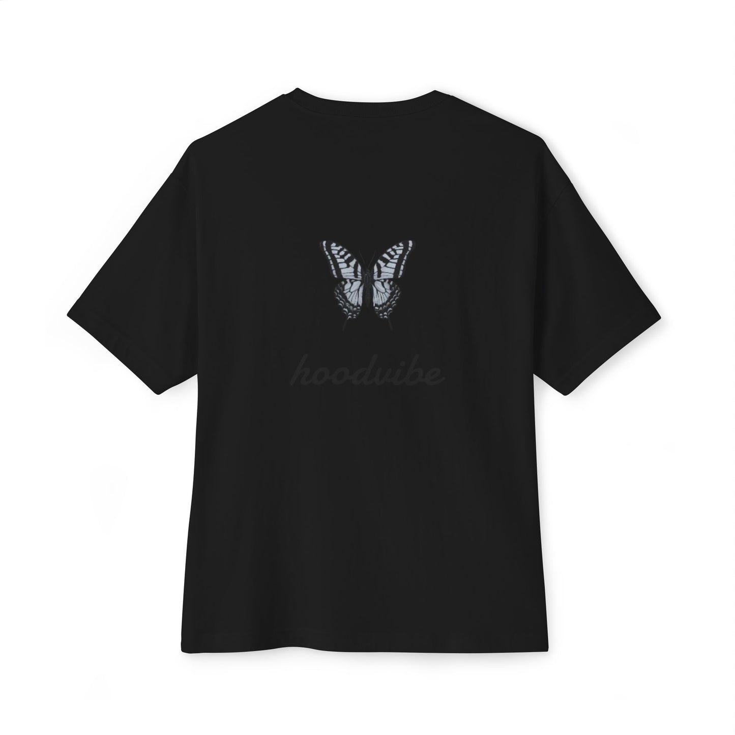 Unisex Oversized Butterfly Tee - Relaxed Fit Graphic T-Shirt for Casual Wear