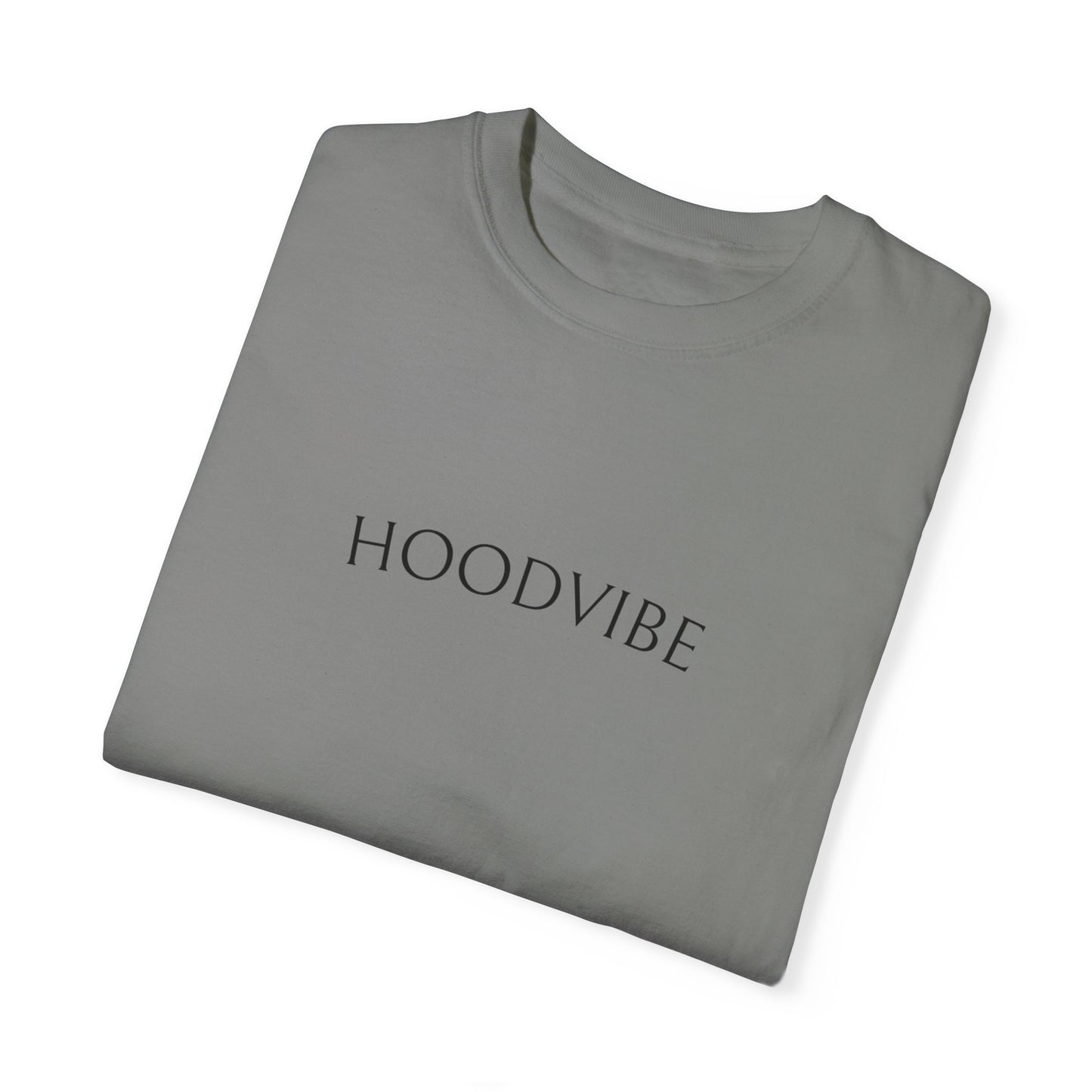 Hoodvibe Unisex Garment-Dyed T-Shirt - Beach Sunset Graphic Tee