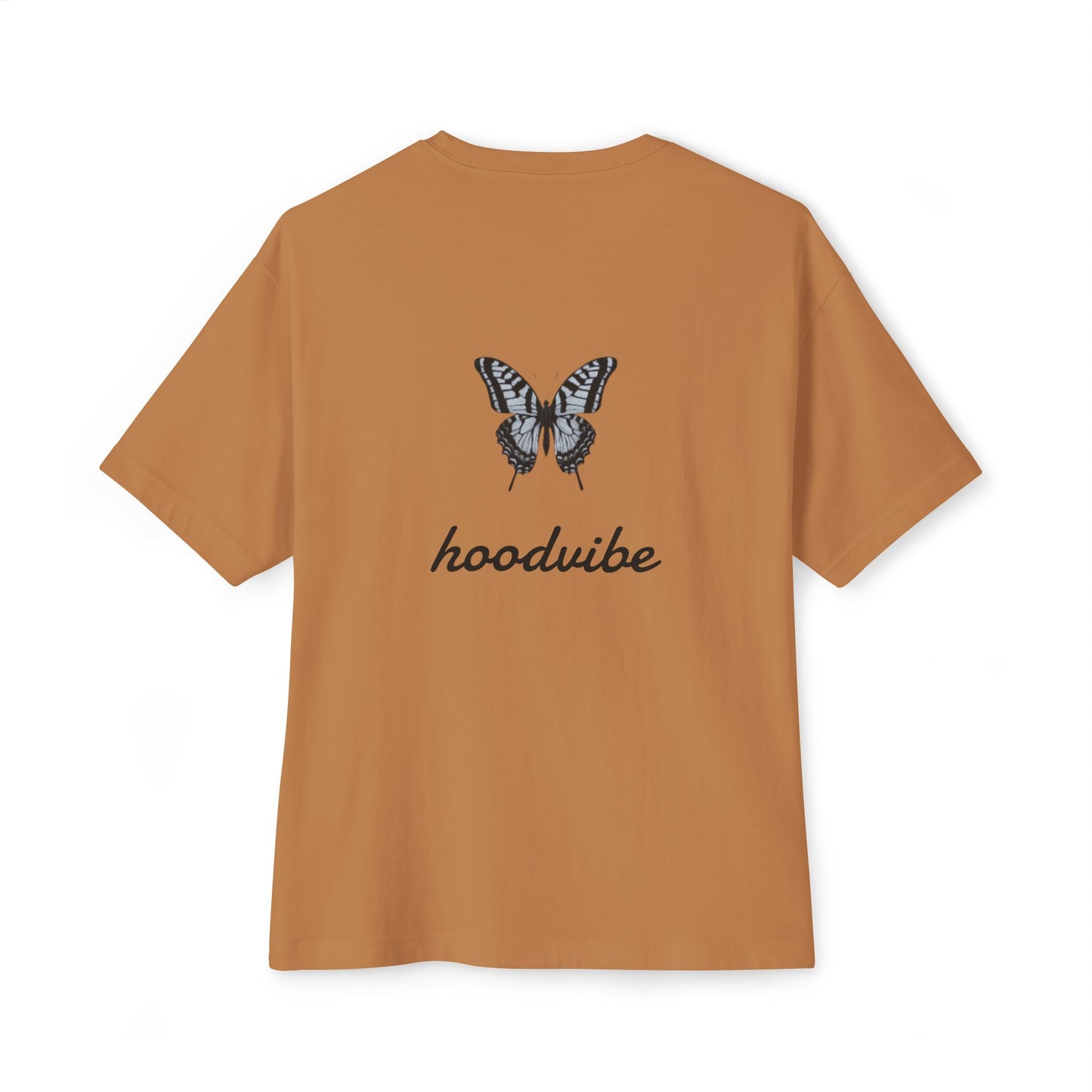Unisex Oversized Butterfly Tee - Relaxed Fit Graphic T-Shirt for Casual Wear